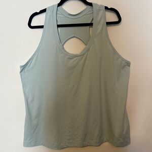 Athleta Light Green/Teal Tank Top